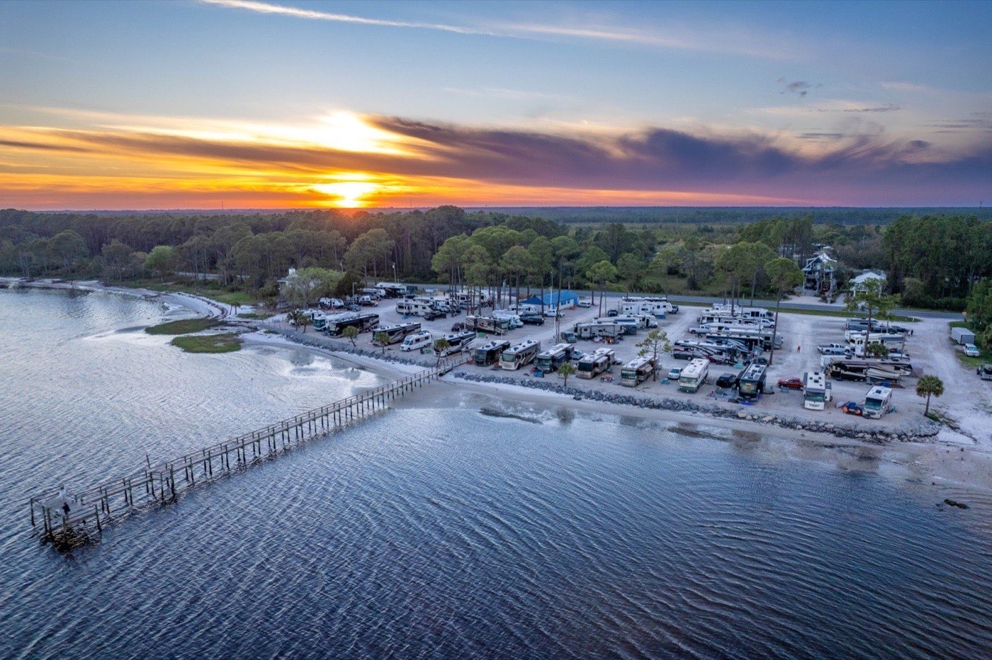 Ho Hum RV Park on Florida’s Gulf Coast